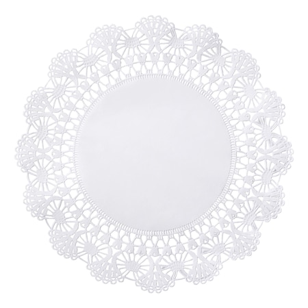 Brooklace 10" White Cambridge Lace Doilies 1000 PK 500238